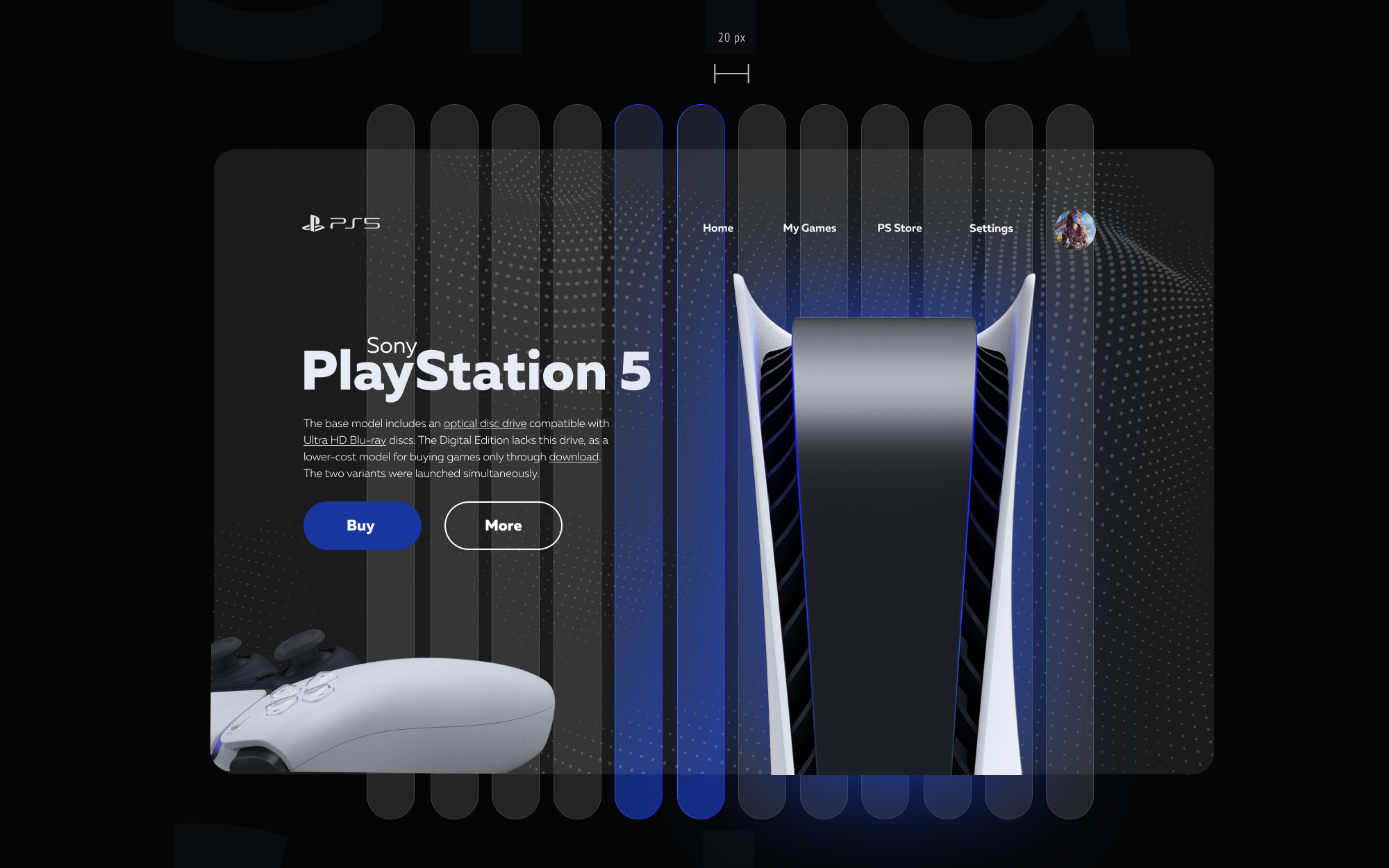PlayStation 5, концепт, дизайн, игровая консоль